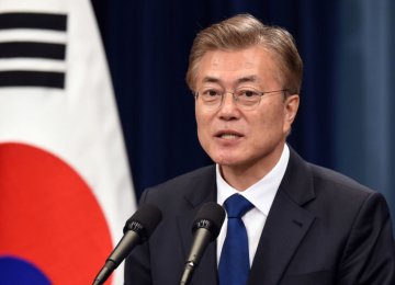 New S. Korean President Congratulated