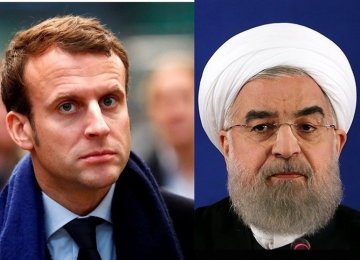 Rouhani Tells Macron EU Should Do More to Save Nuclear Deal