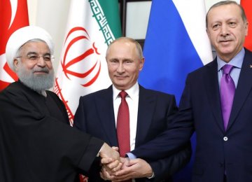 Turkey, Russia, Iran Presidents to Meet on Syria 