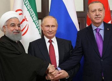 Iran, Turkey, Russia Presidents to Meet in Tabriz