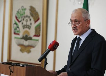 Tajik Ambassador Hails Ties
