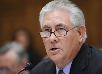 Tillerson Calls for Review of Iran Deal 