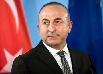 Turkish FM  in Tehran