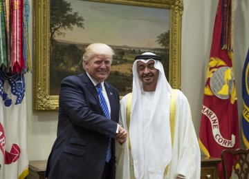 Trump, UAE Prince Discuss Iran