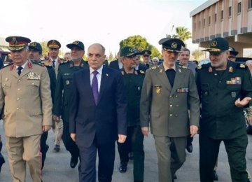 Defense Minister Visiting Syria
