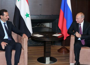 Russian Call for Iran’s Withdrawal From Syria Denied