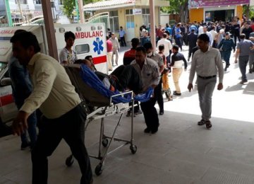 Injury Toll Rises in Yasuj Quake