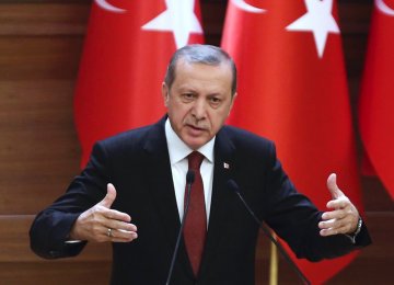 Erdogan Holds Out Olive Branch to EU