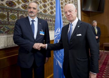 Syrian Gov’t Delegation to Arrive in Geneva for Peace Talks