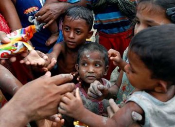 Quarter of Rohingya Refugee Children Acutely Malnourished