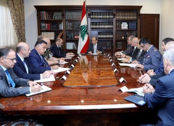 Lebanon President Says Stability is ‘Red Line’ After Hariri Quit