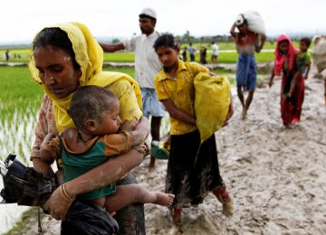 More than 600,000 Rohingya have fled Buddhist-majority Myanmar since late August this year for neighboring Bangladesh.