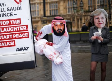 UK Politicians Brand Saudi Arms Deal &quot;National Disgrace&quot;