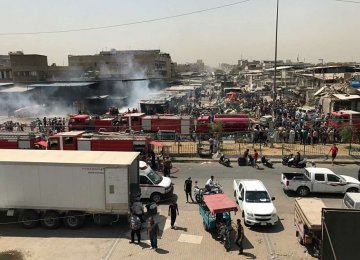 12 Dead As Car Bomb Explodes  in Baghdad