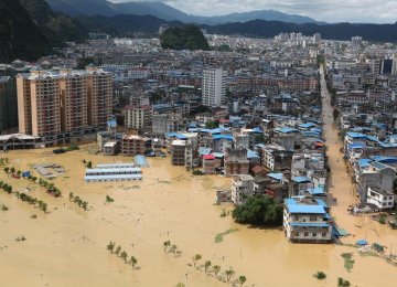 50 Killed in China Floods as Rivers Overflow