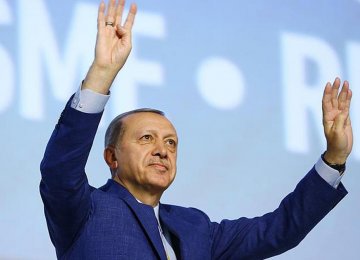 Turkey’s Ruling Party Elects  President Erdogan as Leader