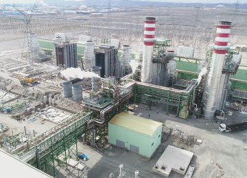 2nd Steam Unit at Ferdowsi Power Plant Set for Summer Launch