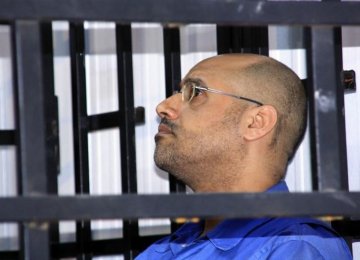 Gaddafi’s Son Seif Freed After 5 Years in Detention