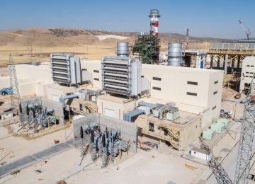 Hormoz Combined-Cycle Power Plant Steam Unit Commissioned