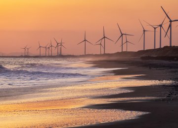 Wind Industry to Provide  One-Third of Japan’s Power