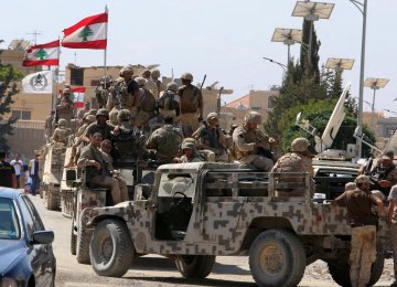 Nine Lebanese soldiers were captured by IS in August 2014 after it overran the border town of Arsal.