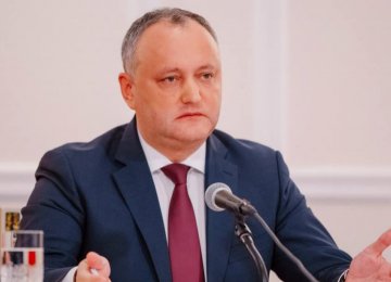 Moldova Leader Pans His “Shameful” Suspension