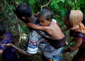 According to UN, 60% of Rohingya refugees are children.