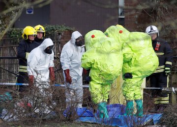 British authorities say the Skripals were poisoned with the Soviet-designed nerve agent Novichok in the town of Salisbury on March 4,  and said it was “highly likely” Moscow was behind it.