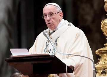 Pope Francis Calls for Legally Binding Nuclear Ban