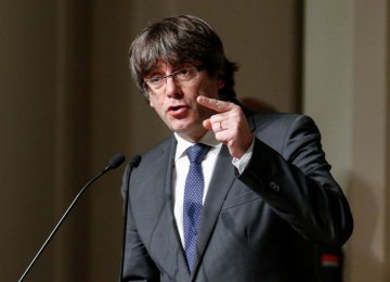 Puigdemont Says Can Govern Catalonia From Belgium