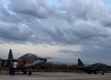 Hmeimim Air Base is a Syrian airbase operated by Russia, located south-east of the city of Latakia.