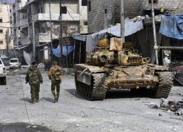 Militants Evacuate Enclave in Southwestern Syria