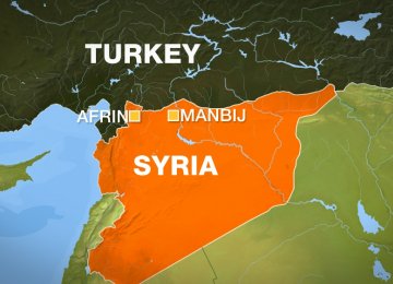 Turkey Urges US to Withdraw From Syria’s Manbij