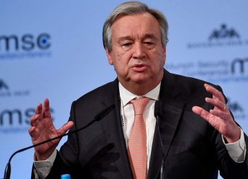 UN Chief: Korean Nuclear Crisis, Middle East Quagmire Eroding Global Security