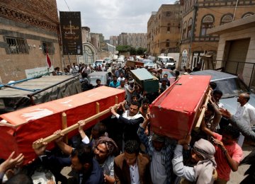 Draft UN Blacklist Names Saudi  Coalition for Killing Yemeni Children