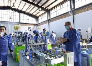 Southwest Asia’s Biggest Facemask Factory Opens in Alborz