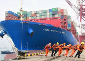 Trade With China Tops $9 Billion in 8 Months 