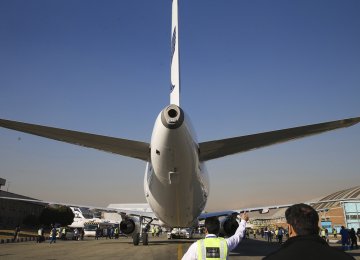 New Airbus on 1st Domestic Flight