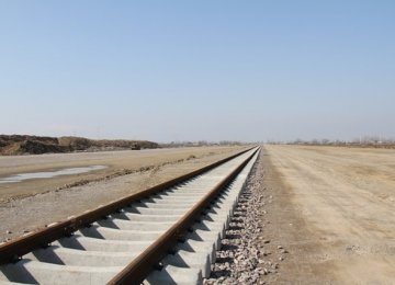 Kermanshah Railroad Track-Laying Complete