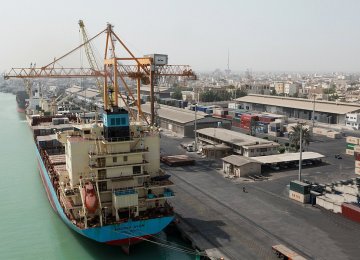66% Rise in Bushehr Port Throughput 