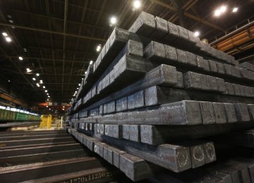Private Steel Exports  Up 118%