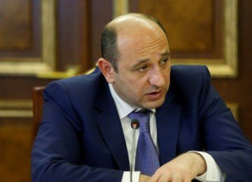 Armenia’s Economy Minister in Iran