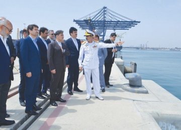 Karachi Port Trust Chairman Admiral Jamil Akhtar briefed the Iranian delegation about facilities and avenues available at the Deepwater Container Port for private investment.