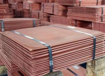 10% Rise in Copper Cathode Output 