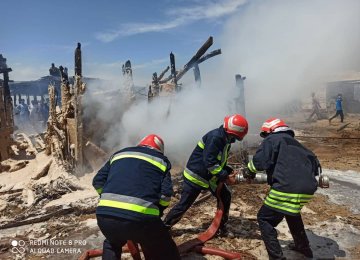 Gov't Plans to Rebuild Homes Lost in Chabahar Fire