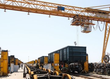 Sarakhs Terminal Registers Highest Rail Cargo Transit