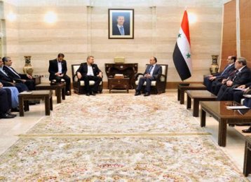 Syria Invites Iranian Companies to Implement Reconstruction Projects