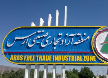 H1 Exports from Aras FTZ Hit $235 Million