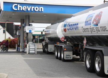 Fewer Stock Options for  Chevron’s Top Management