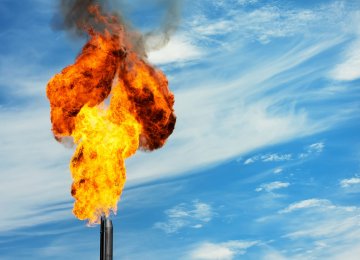 Gas Flaring Down at  4th South Pars Refinery